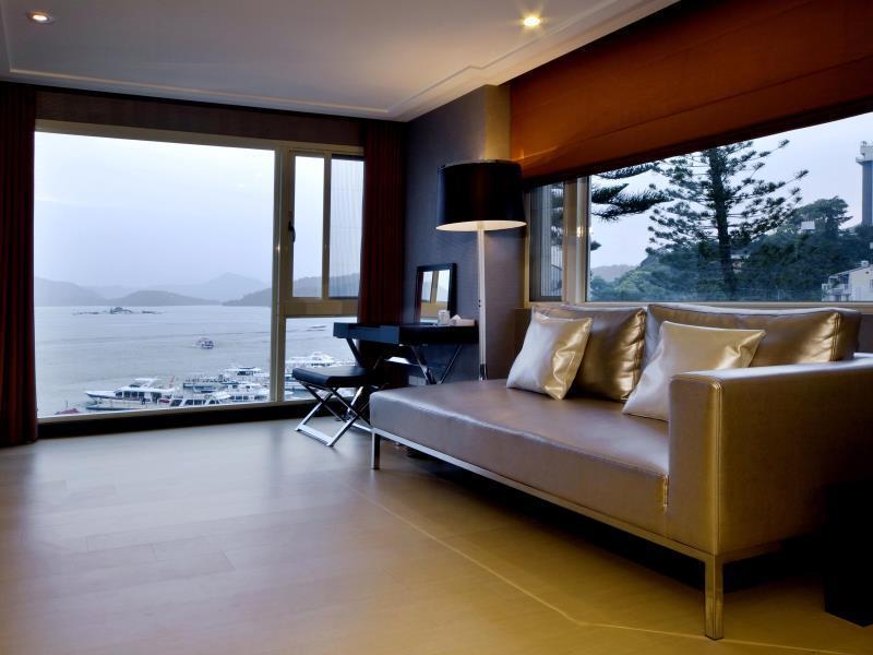 יוצ'י Spa Home Sun Moon Lake Luxury Lakeside Hotel מראה חיצוני תמונה