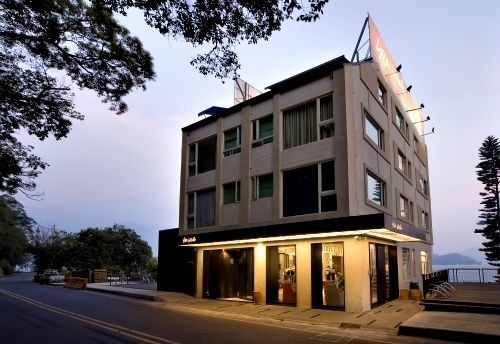 יוצ'י Spa Home Sun Moon Lake Luxury Lakeside Hotel מראה חיצוני תמונה