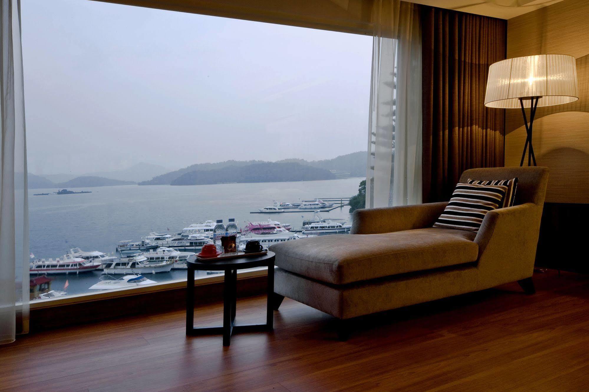 יוצ'י Spa Home Sun Moon Lake Luxury Lakeside Hotel מראה חיצוני תמונה